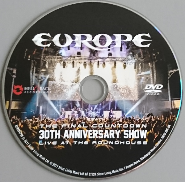 Europe  The Final Countdown; 30th Anniversary Show : DVD